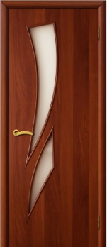 Дверь ламинированная межкомнатная (полный комплект) ПО Стрелиция Итальянский орех