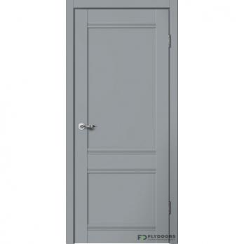 Межкомнатная дверь Эмалит С01 ПГ Серый