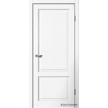 Межкомнатная дверь Эмалит С02 ПГ белый