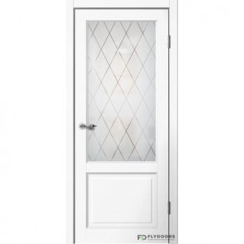 Межкомнатная дверь Эмалит С02 ПО белый