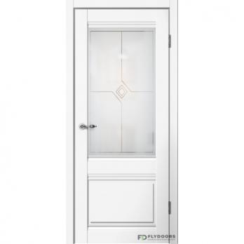 Межкомнатная дверь Эмалит E01 ПО белый