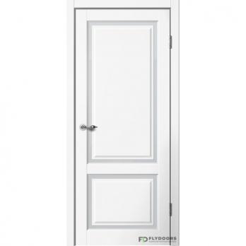 Межкомнатная дверь Эмалит E02 ПО белый