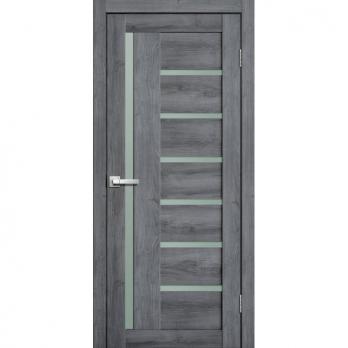 Межкомнатная дверь L17 Дуб стоунвуд 3D