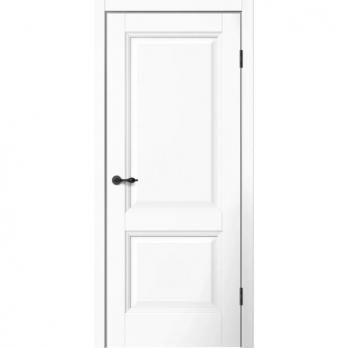 Межкомнатная дверь М72 ПГ Белый, эмалит